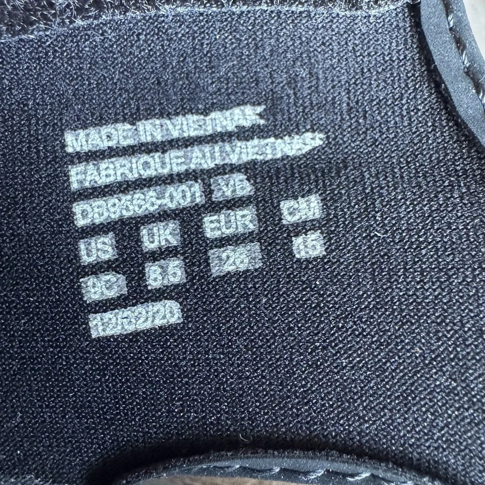 Size 9c - Nike Sunray Adjust 5 V2 TD 'Black' (DB9566-001)